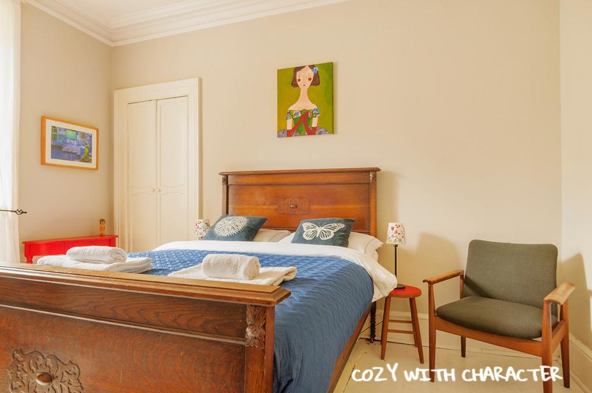 Cozy With Character Vibrant Cottage Style Flat At Leith Links Park 에든버러 외부 사진