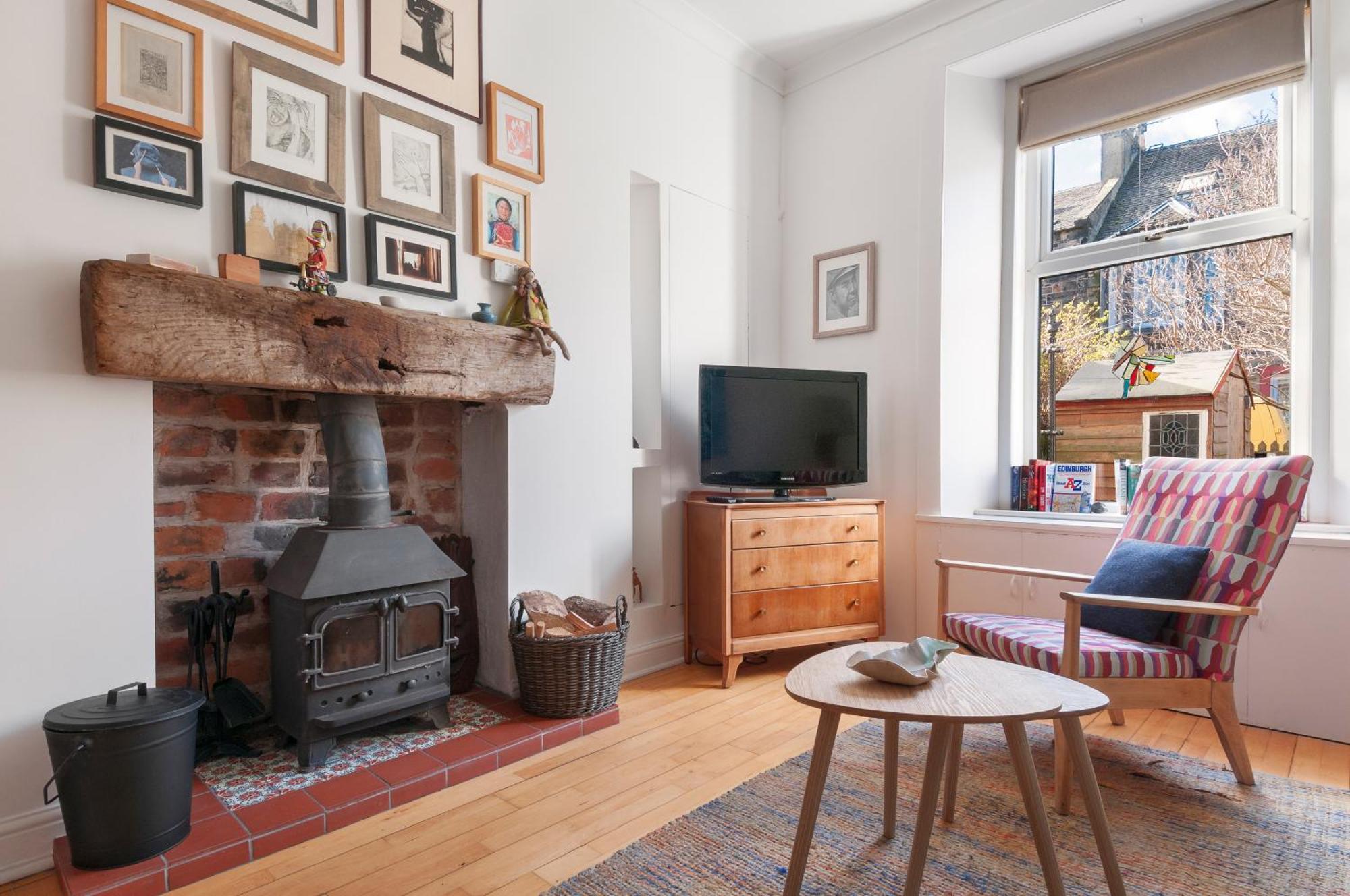 Cozy With Character Vibrant Cottage Style Flat At Leith Links Park 에든버러 외부 사진